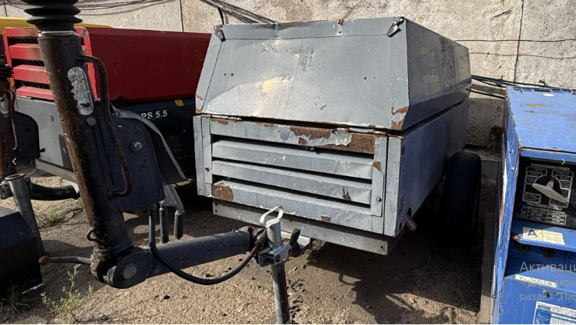 Дизельный компрессор Atlas Copco XAS 185  5 м3/мин, 7 бар, б/у